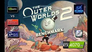 🚀 Outer Worlds 2 Benchmark 1440p | DLSS vs FSR vs XeSS Performance Test