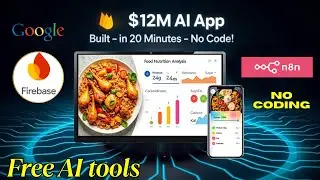 I Rebuilt a $12M AI App in 20 Minutes | No Code Setup with n8n + Firebase Studio (Free Tools)