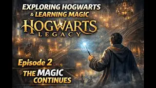Hogwarts Legacy | Episode 2 – Exploring Hogwarts & Learning Magic 🪄