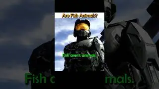 Мастер Чиф не верит в рыбу. (мемы halo) #halo #мемы #шорты