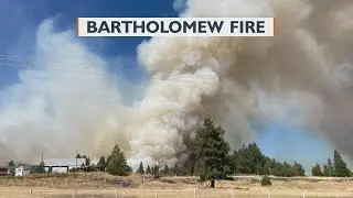 Bartholomew Fire burns 25 acres near Medical Lake