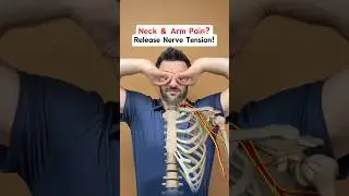 Neck and arm radiating pain? Try releasing stuck nerves! #neckpain #neckpainrelief #chronicpain