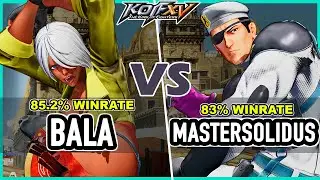 KOF XV 🔥 Bala (&Aacute;ngel/K'/Iori) vs Mastersolidus (Heidern/Yamazaki/Geese)