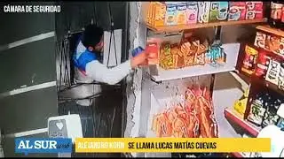 Alejandro Korn | Lo filman cuando hurtaba en un comercio