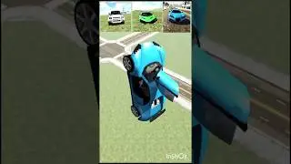 Franklin monster car 🚗 Ride! 💀 | In Indian bike 3D 🔥 #indianbike3d