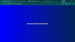 Javascript Learning (Episode 15)