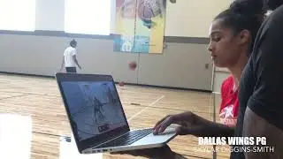 Skylar Diggins-Smith workout with Pro Skills Trainer Kieon 