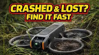 Crashed Your DJI Avata 2? 5 Ways to Find a Lost Drone What Actually Works! #shaunthedrone