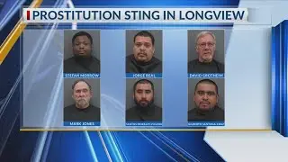 11 arrested in Longview prostitution sting operation