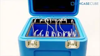 Multiple Charge and Sync iPad Tablet Case - Syncase Cube