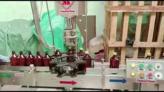cough syrup Filling Line , Capping Machine , Labelling Machine #liquidfillingmachine