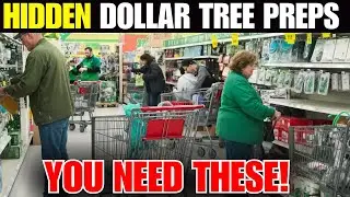 HIDDEN Dollar Tree Preps: 10 Life Saving Items Every Prepper Needs!