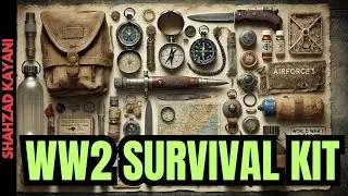 WW2 Airforce Pilot Survival Kit