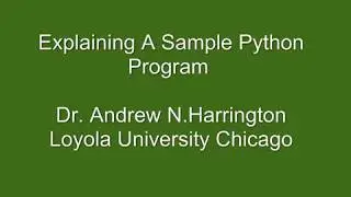 Hands on Python Tutorial For Beginners | Explaining A Python Program Tutorial - 4