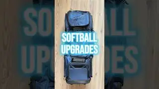 I UPGRADED MY SOFTBALL EQUIPMENT FOR 2024! #sports #upgrade #shorts
