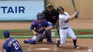 TEX@MIN: Robinson lines an RBI double to the alley
