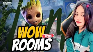 Wow Rooms With Subscribers|Join w Id and Password | #bgmigirllive #bgmi #bgmilive #girlgamer