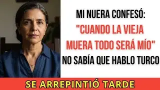 Mi nuera no sabía que yo entendía turco. Lo que dijo lo cambió todo