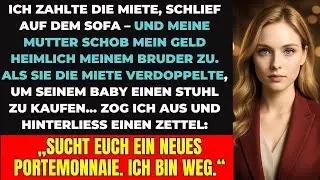 Meine Familie sah mich nur als Geldquelle – bis ich endgültig verschwand #neuanfang