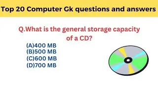 Top 20 Basic Computer Gk questions and answers | Computer questions and answers | Gk quiz | IQ boost