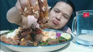 Small Pork curry.आज  नयाँ चिज खाइयो।@bbamvlogs.9893 