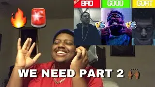 BAD vs GOOD vs GOAT (Moroccan Rap Edition) REACTION !