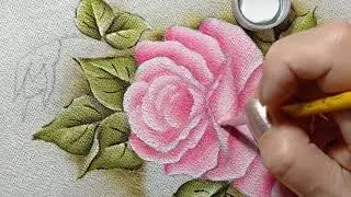 296 - Como pintar rosas cor de rosa - Parte 2