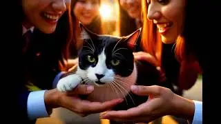 Trained for the glamorous Miss Universe Cat pageant