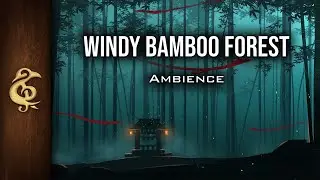Windy Bamboo Forest | Nature, Relaxing, Tigers, Birds, Peaceful Ambience | 1 Hour #dnd
