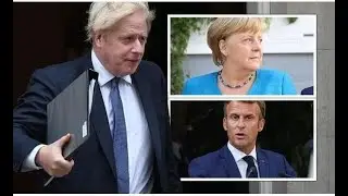 G7 LIVE Boris holds emergency t@lks TODAY &ndash; Merkel and Macron terrified of migrant surge