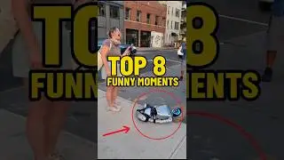 🤖 Something unusual is happening on the streets of city! #robot #funny #pranks