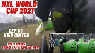 NXL World Cup 2021 CEP vs Kyiv United Semi Pro Split Screen Barrel Cam & Sideline View