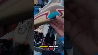 We found a sample in the flea #tianguis #fleamarket #sneakers #thrift