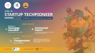 Startup Techpioneer Awards - World IP day Celebrations 2025