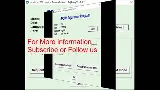 Epson Resetter L100&ndash;L575 Free Download | 100% Working Tool