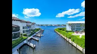 Naples Waterfront Townhome For Sale | Royal Harbor | Wide Water Views + Boat Access