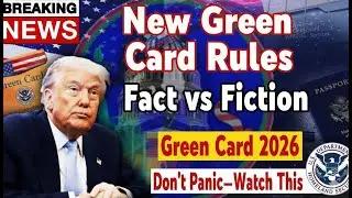 URGENT New Green Card Law 2026  What Permanent Residents Must Do Now