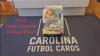 Открытие коробки с бластерами Topps Chrome Disney 2025 года! 🎉 Микки, Минни и другие волшебные рывки