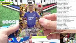 2024-25 TOPPS BUNDESLIGA CHROME SAPPHIRE BCS25 10 HOBBY BOX, CASE BREAK #PYTPS3 (SOCCER BREAKERS FC)