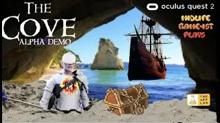 The Cove - Oculus Quest 2 - App Lab - A pirates life for me gameplay with dev at Moonshine Games