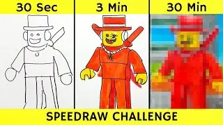 Drawing SAMMY in 30 sec, 3 min, and 30 min | Steal a Brainrot | Fendraw