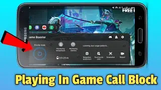 Playing In Game Call Block || Priority Mode Samsung New Features