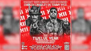 FULL MATCH: Tommy Kyle vs. Mr Charles Crowley | UBW Legacy Championship: UBW XII Anniversary