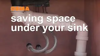 How to install an under a sink where space is at a premium - OSMA HepvO Soil & Waste