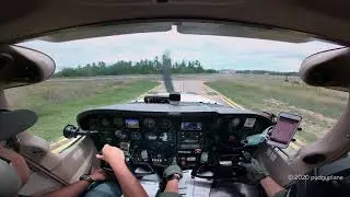 Ride Along Series - Cessna 172 Take Off From Mati Airport with ATC Audio