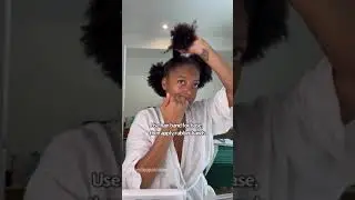 Janet Jackson Hair Styling Tutorial on 4c Hair with Black Castor Oil Treatment & Moringa Products