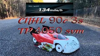 Arrma Infraction GT 134mph on 3s with CNHL 90c and TP4050SVM