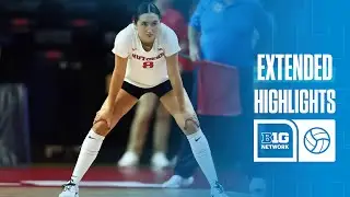 Washington at Rutgers | Extended Highlights | Big Ten Volleyball | 11/28/2025