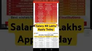 Teaching Jobs 2026 #teachingjobs #fresherjobs #privateschooljobs #governmentjobs #schooljobs