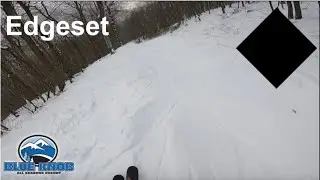 Skiing Ditch Glades at Blue Knob (Jan 28th, 2026)
